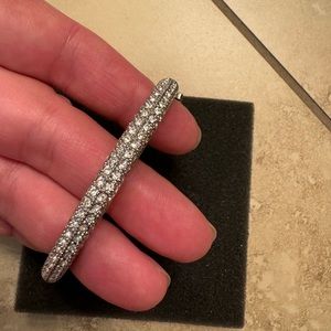 Lia Sophia silver rhinestone bracelet